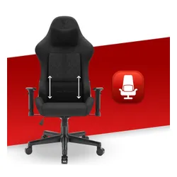 Fotel gamingowy HELL'S CHAIR HC-1006 Czarny