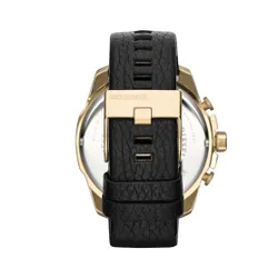 Diesel Mega Chief Dz4344 Gold / Black / Gold Saati