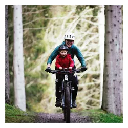 Siodełko na ramę z kierownicą KIDS RIDE SHOTGUN Child Bike Seat + Handlebars Combo