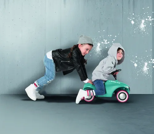 Big Bobby Car Neo Lazurowy