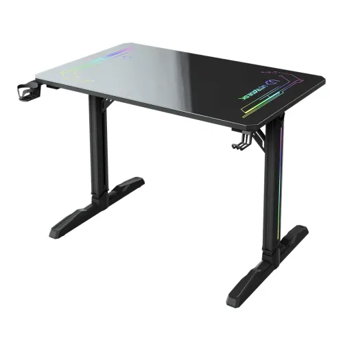 Biurko Ultradesk FREEZE V2 109cm Czarny