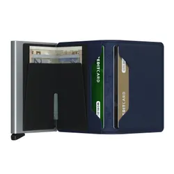 Mały portfel RFID Slimwallet Secrid Original - navy
