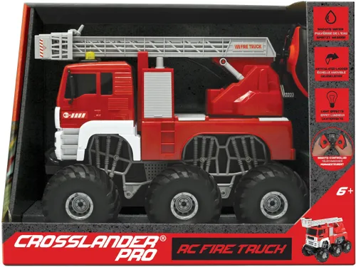 Samochód zdalnie sterowany LEXIBOOK Wóz strażacki Crosslander Pro RCP20