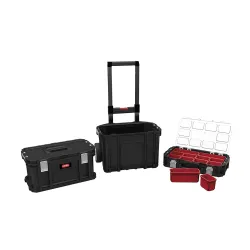 Zestaw skrzynek KETER 23383 Connect Rolling System