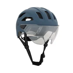 Kask rowerowy UVEX Stride Visor stone blue matt/lite mirror silver