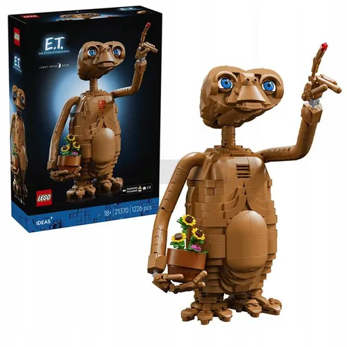 LEGO 21370 IDEAS: E.T. инопланетянин, набор кубиков 18+