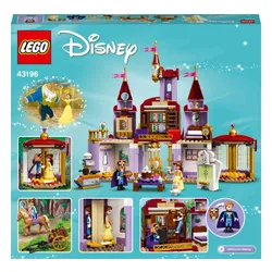 Конструктор Lego Disney замок Беллы и зверя (43196)