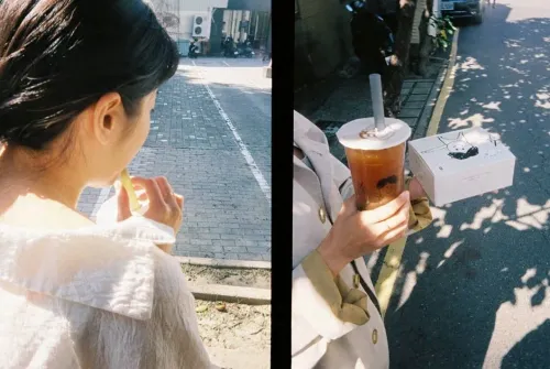 Aparat analogowy Kodak EKTAR H35 Biało-Szary