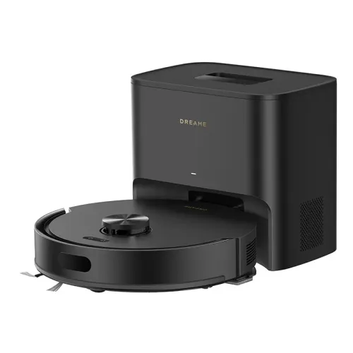 Robot sprzątający Dreame F20 Plus Funkcja mopowania Stacja oczyszczająca Tworzenie mapy pomieszczenia 74dB Czarny