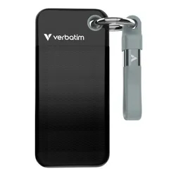 Dysk VERBATIM Pocket 256GB SSD Czarno-szary