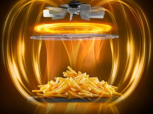 Air Fryer Frytkownica beztłuszczowa TEFAL EY942AE0 Dual Easy Fry XXL 11l z podwójnym koszem