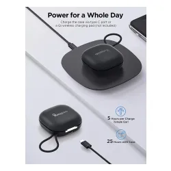 Słuchawki bezprzewodowe 1More Omthing AirFree Pods True Wireless Douszne Bluetooth 5.0 Czarny