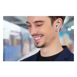 Słuchawki bezprzewodowe Earfun Air2 Dokanałowe Bluetooth 5.3 Biały