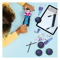 KLOCKI LEGO TECHNIC 42220 Monster Jam Sparkle Smash, zestaw klocków +7 lat