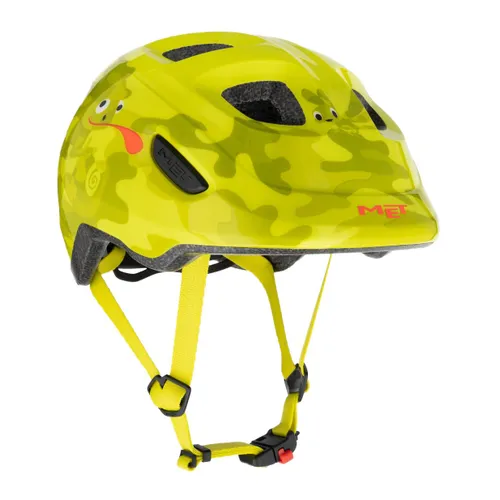 Kask rowerowy dziecięcy MET Hooray lime chameleon glossy