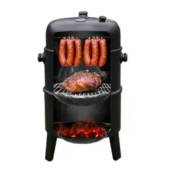 Grill węglowy VELACO VL12-BLACK Czarny