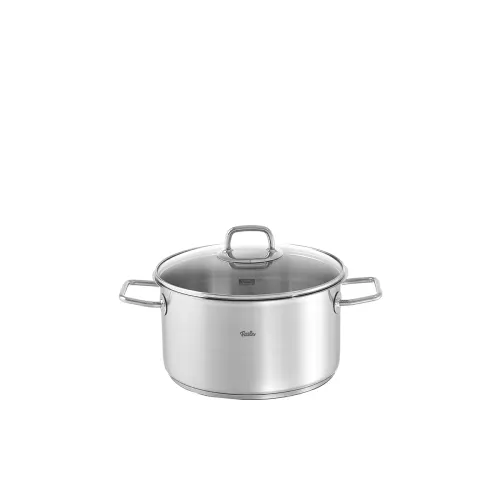 FISSLER Viseo 5,7 l - garnek ze stali nierdzewnej ze szklaną pokrywką