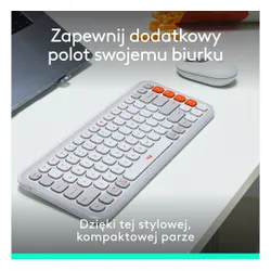 Zestaw LOGITECH POP ICON Combo Off White