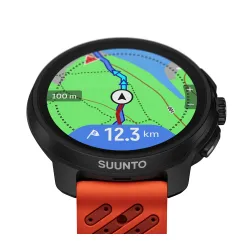 Zegarek sportowy Suunto Race 2 Coral Orange 49mm GPS Pomarańczowy