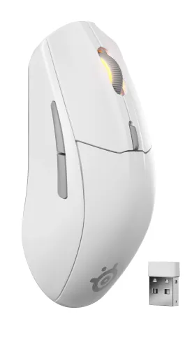 Myszka gamingowa SteelSeries Rival 3 Wireless Gen 2 Biały