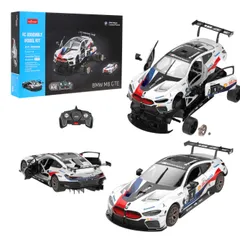 Zdalnie sterowany samochód COIL auto RC pilot BMW M8 GTE do samodzielnego montażu 1:18