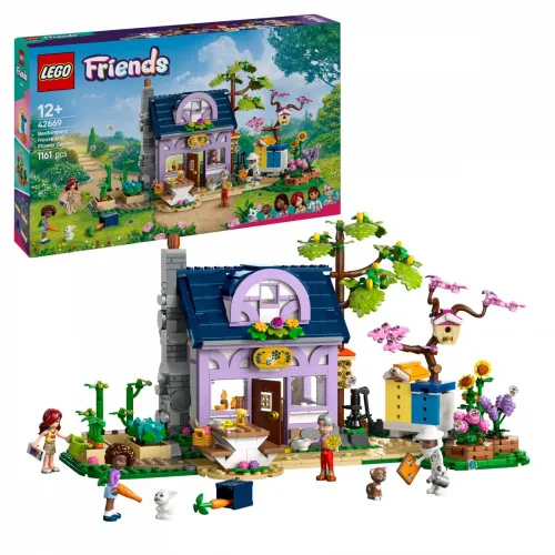 LEGO bricks Friends 42669 Дом пчеловода и цветочный сад