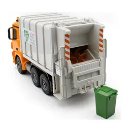 Zdalnie sterowany samochód COIL Mercedes śmieciarka Auto RC pilot LED klakson