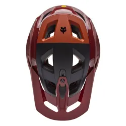 Kask rowerowy Fox Speedframe RS Paranoid MIPS brązowy