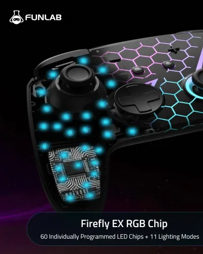Adapter FUNLAB Firefly Pro Controller - Z do Nintendo Switch / Switch 2 Bezprzewodowy
