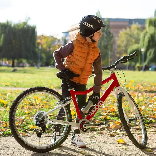 Kask rowerowy dziecięcy woom Kids black