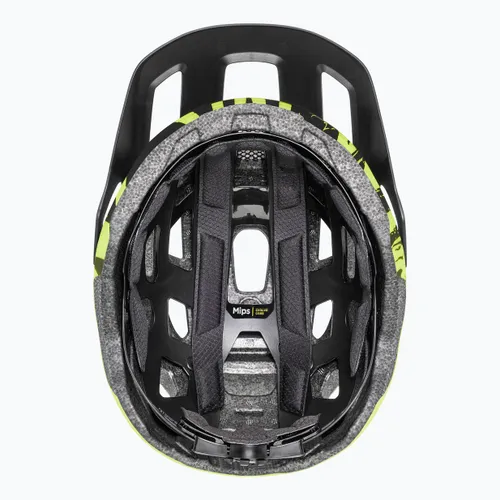 Kask rowerowy dziecięcy UVEX React MIPS Jr lime/black