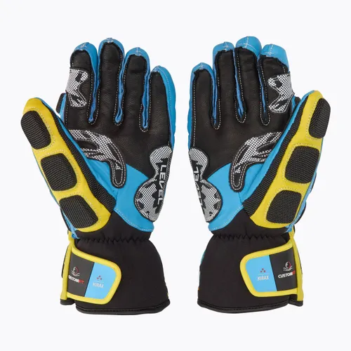 Rękawice narciarskie Level Worldcup CF yellow/blue