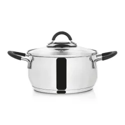 Garnek ze stali nierdzewnej z pokrywką DALIE STEEL 1,8 l