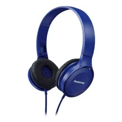 Słuchawki przewodowe Panasonic RP-HF100E-A Nauszne Niebieski