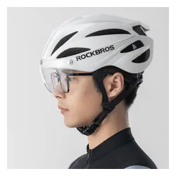 Kask rowerowy ROCKBROS 8386824304060 Biały Szosowy (rozmiar 58-62)