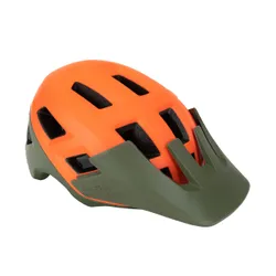 Kask rowerowy Lazer Coyote KinetiCore matte orange/green