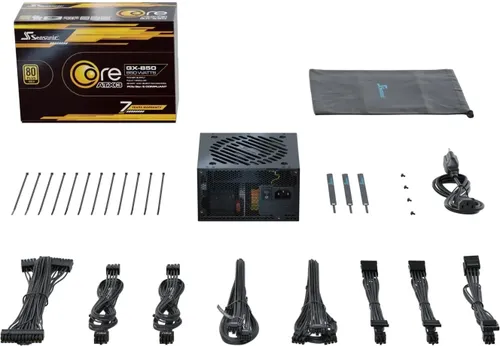 Zasilacz SEASONIC Core GX-850 850W 80 Plus Gold ATX3.1