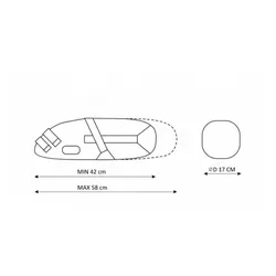 Koltuk kılıfı SPORT ARSENAL W2B Bikepacking sanat. 602