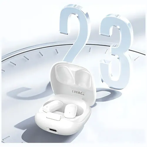 Słuchawki bezprzewodowe USAMS ID25 Series TWS Douszne Bluetooth 5.3 Niebieski