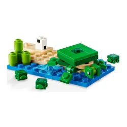 LEGO Minecraft 21254 черепаховый пляжный домик