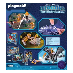 Playmobil 71081 драконы девять миров Гром