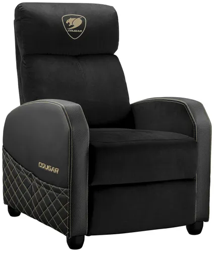 Sofa gamingowa COUGAR Elite Czarno-złoty