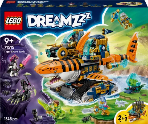 LEGO 71515 DREAMZzz Rekinoczołg tygrysi