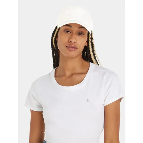 Calvin Klein AOP Sling Jaquard eșarfă Logo 130x130 K60k611125 Marshmallow YAL