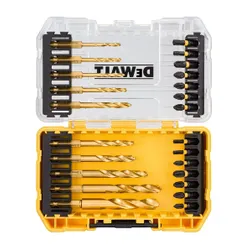 24-częściowy zestaw bitów i wierteł do metalu DeWalt DT70748T