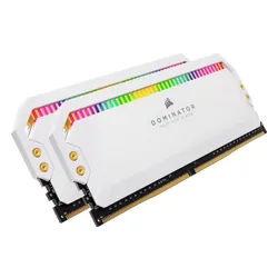 Pamięć Corsair Dominator Platinum RGB, DDR4, 16 GB, 3200MHz, CL16 (CMT16GX4M2C3200C16W)