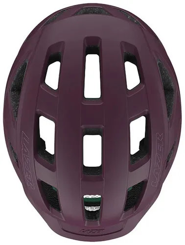 Kask rowerowy LAZER Cerro KinetiCore Fioletowy mat MTB z możliwością zamontowania lampki (rozmiar S)