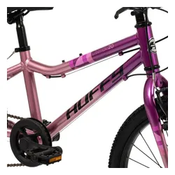 Rower dziecięcy HUFFY Literide Junior 20 cali dla dziewczynki Różowo-fioletowy