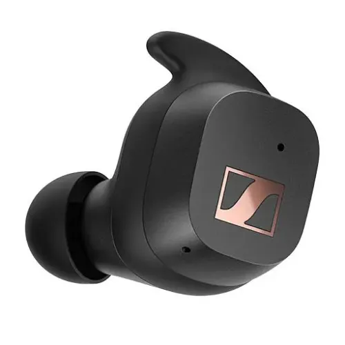 Słuchawki bezprzewodowe Sennheiser SPORT True Wireless Dokanałowe Bluetooth 5.2 Czarny