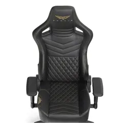 Fotel GAMVIS Elite 2.0 Pro XL Czarny (złote elementy)